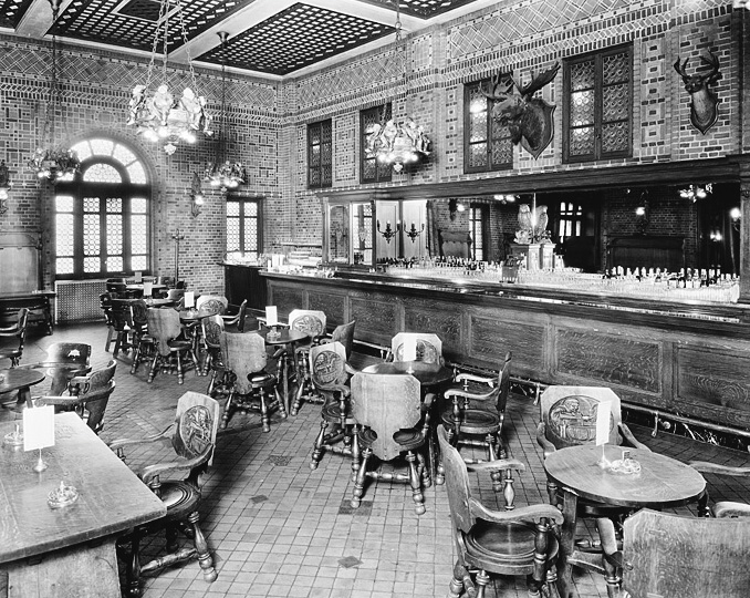 1934 Belvedere Hotel Owl Bar