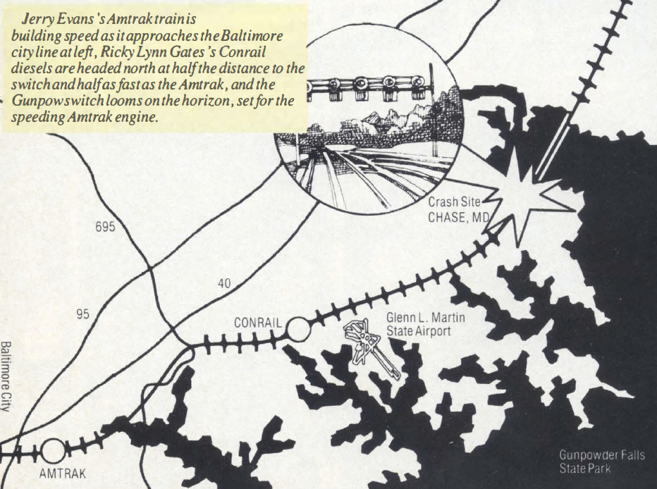 Amtrak Crash Map