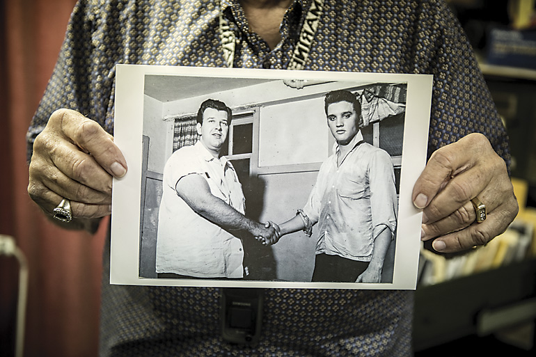 Del and Elvis Presley Del and Elvis Presley