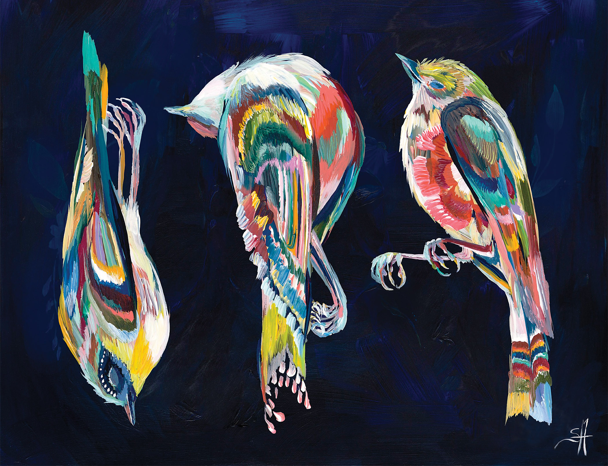 For the Birds Painting For the Birds Painting