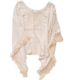 Fringe-poncho