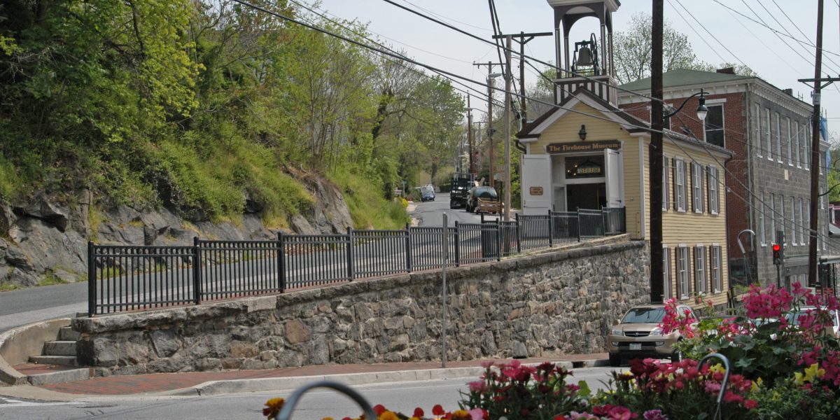 Funny Ellicott City Fire House Shot