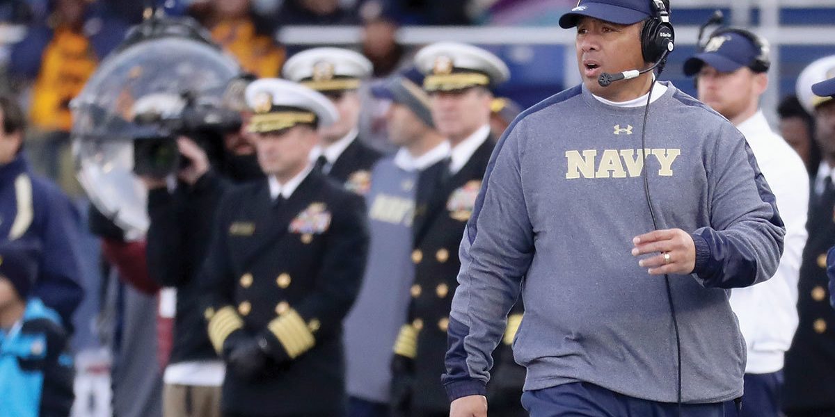 Navy football coach 1