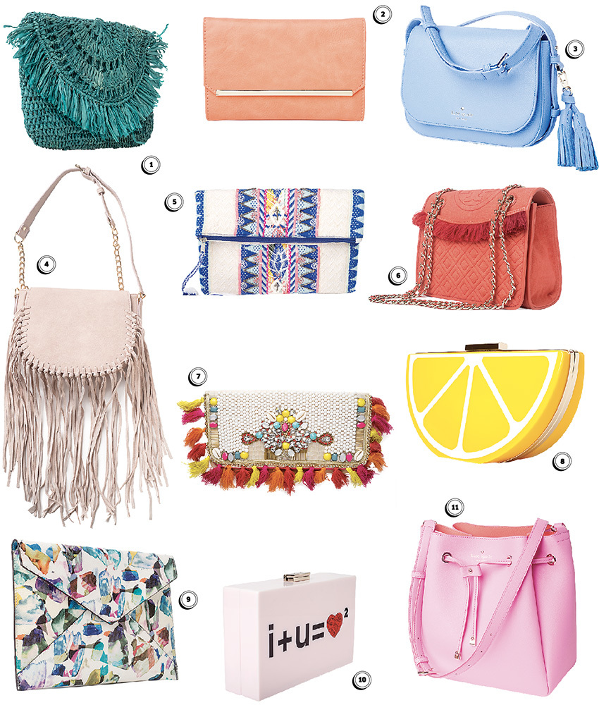 Moda Luxe Fringe Crossbody Bags