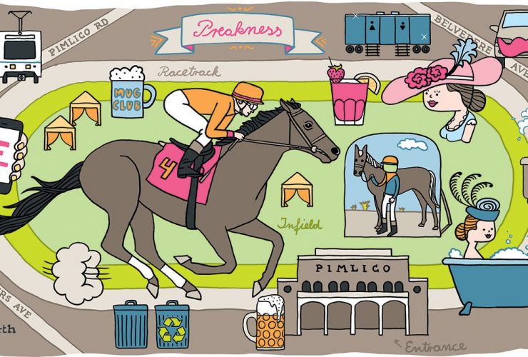 Preakness Illo