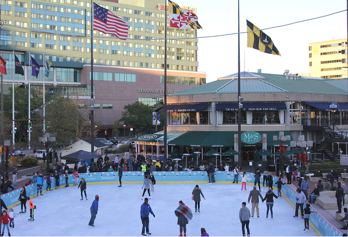 Ice Rink Returns to Baltimore’s Inner Harbor Baltimore Magazine