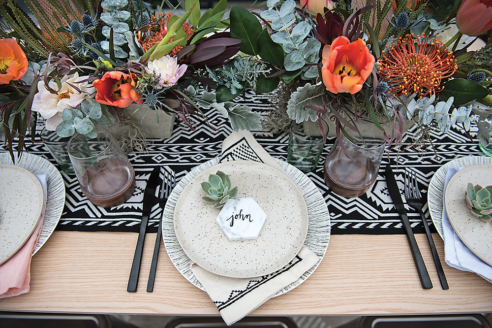 Rooftop Tablescape Rooftop Tablescape