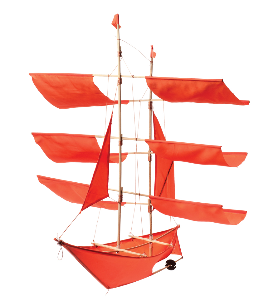 A Handmade Sailing Ship Kite Baltimore Magazine