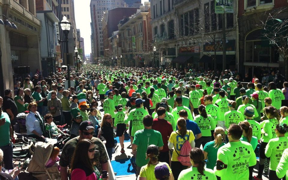 is the dart running on st patricks day