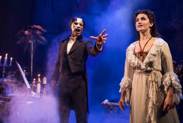 The Phantom Of The Opera Derrick Davis And Eva Tavares Photo Matthew Murphy 800X533
