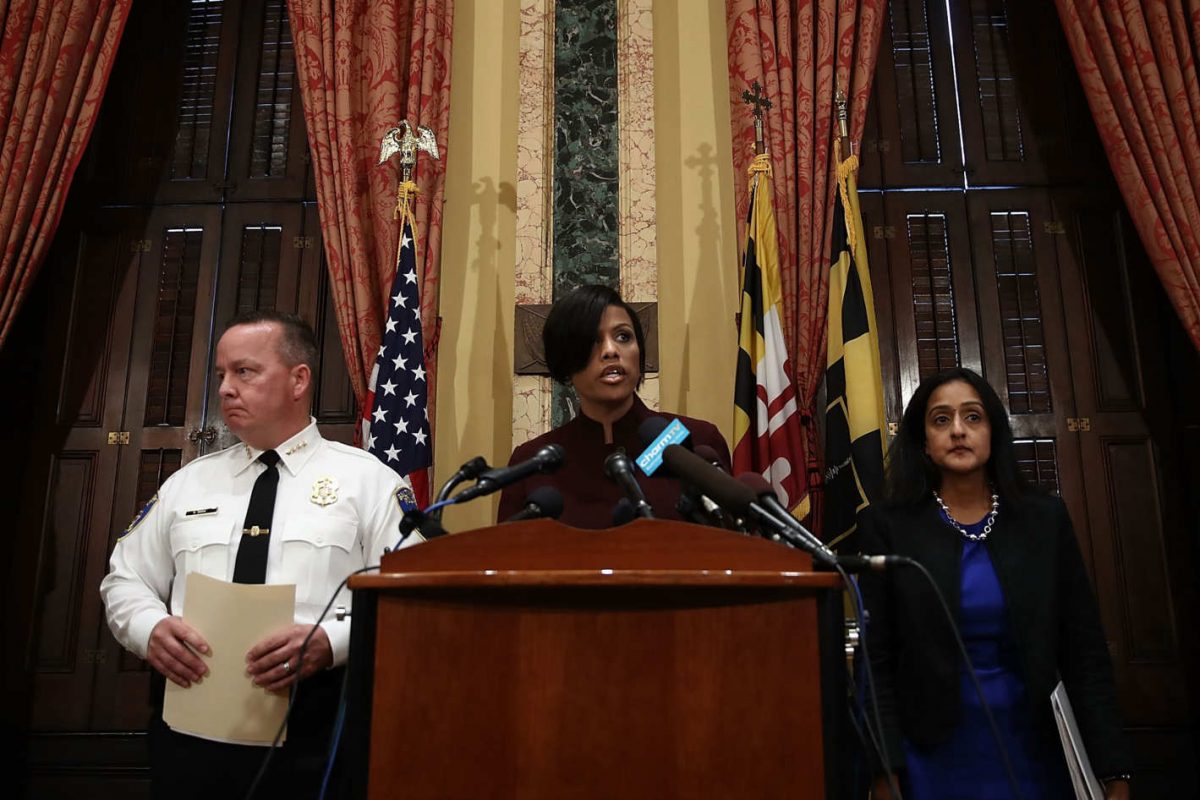 10 Baltimore Police DOJ Presser