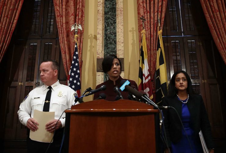 10 Baltimore Police DOJ Presser