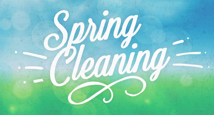 Blog Springcleaning