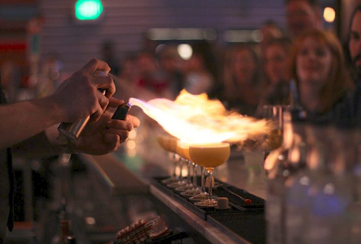 Cocktails Events Fire