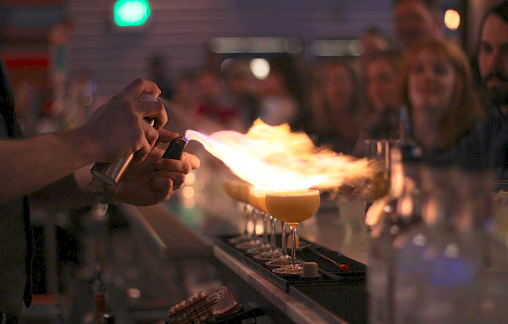 Cocktails Events Fire