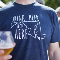 Drink Beer Maryland Tshirt 0