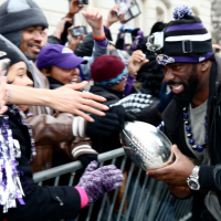 Ed Reed Super Bowl Parade