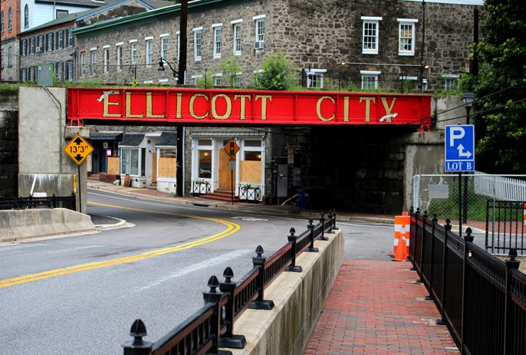 Ellicott City Building Razing