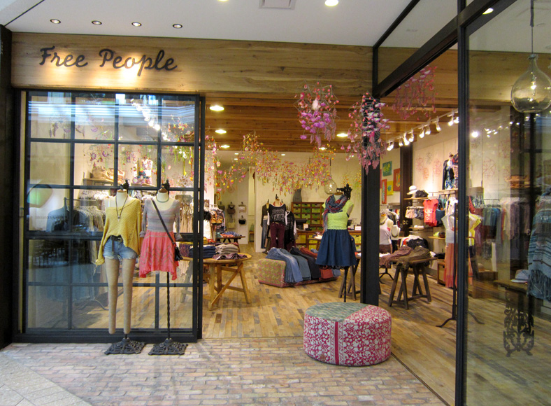 inside free people store