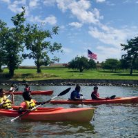 Good Kids Kayak Flag Fort