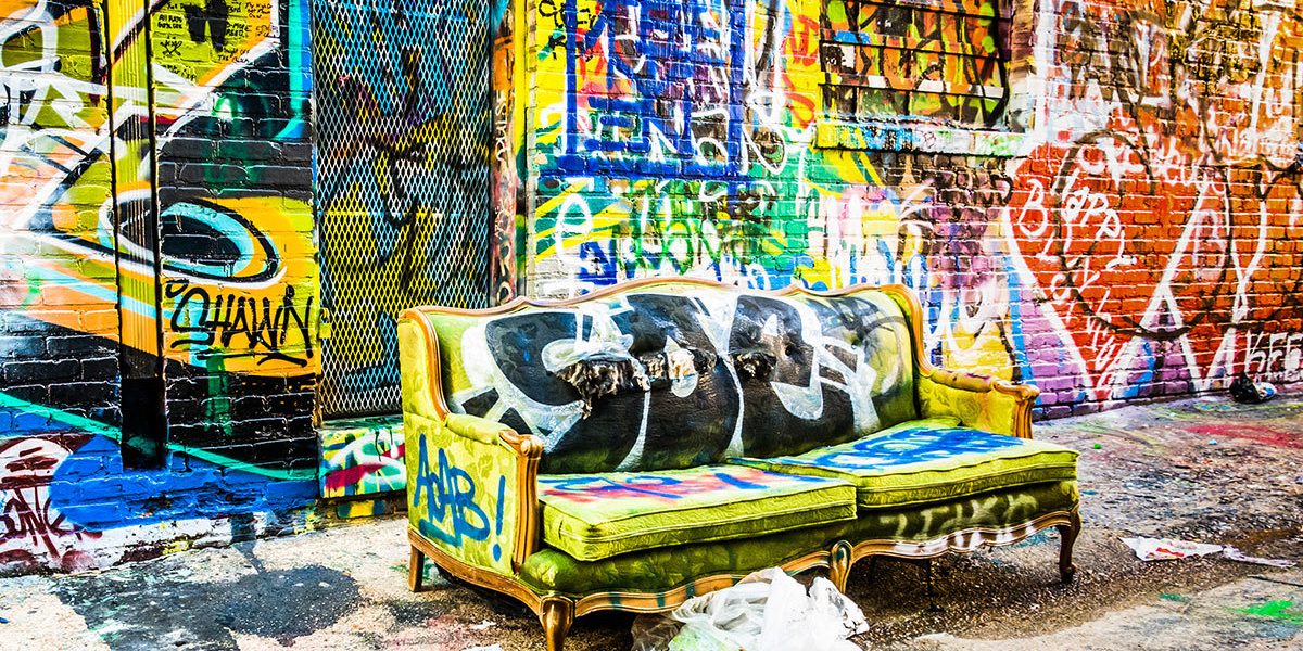 Graffiti Alley Baltimore Shutterstock