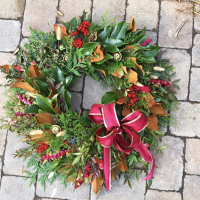 holiday wreath