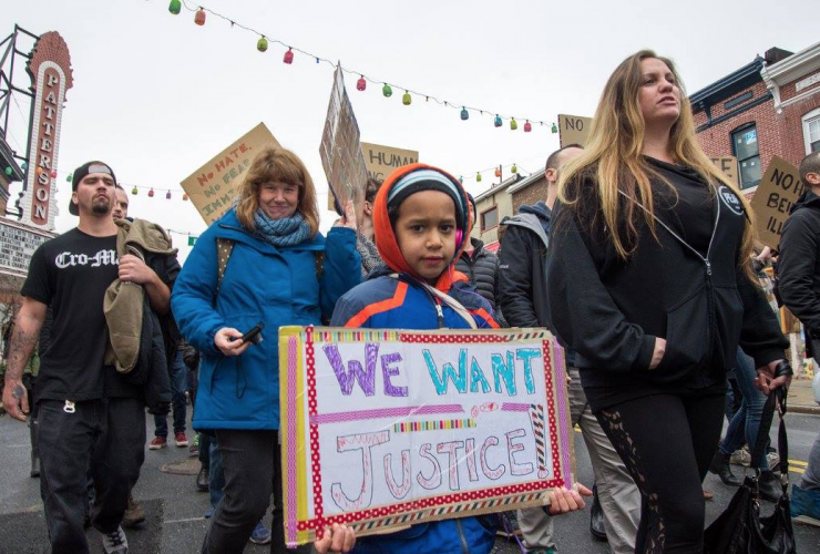 ICE raid protest