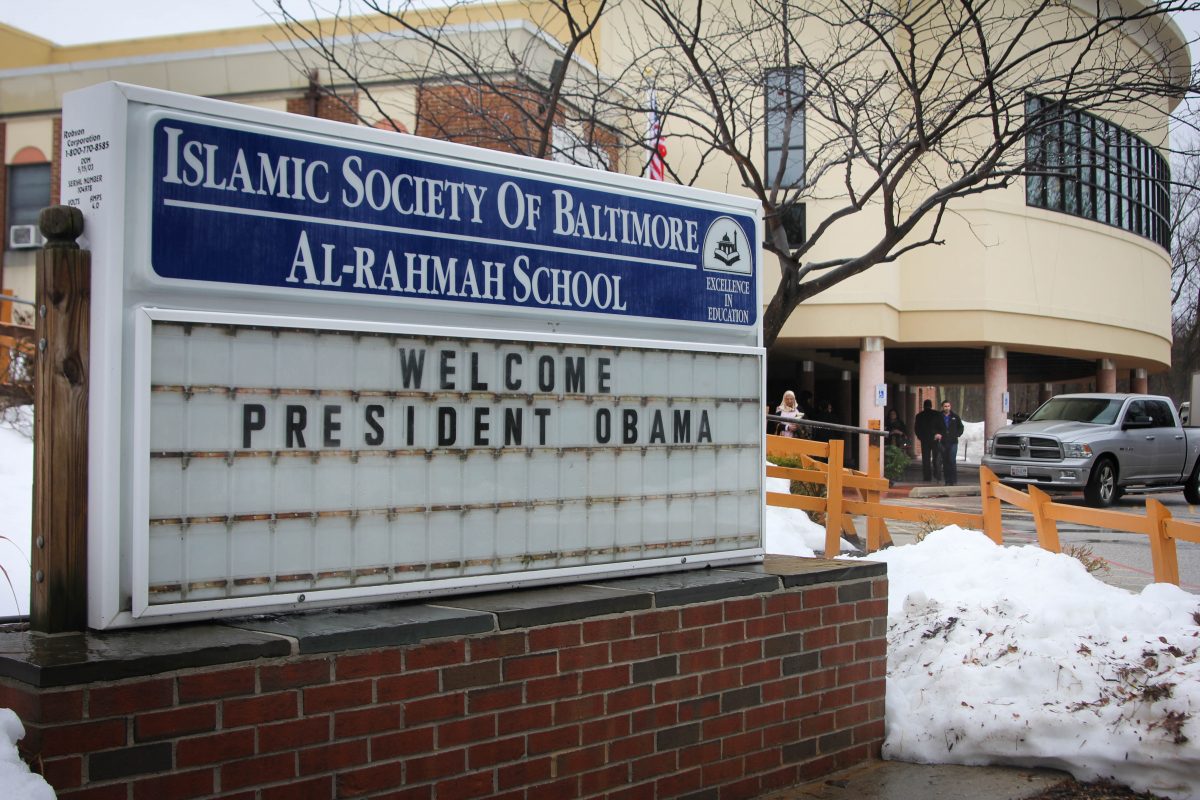 Islamic Society Obama sign