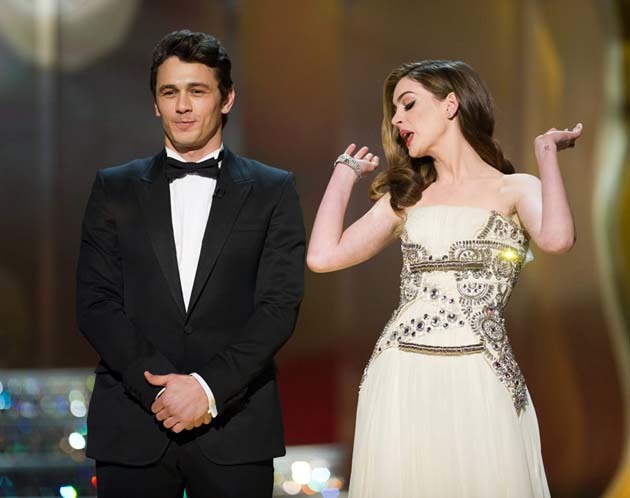 James Franco Anne Hathaway Oscar