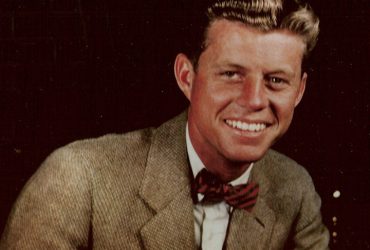 Jfk At 23 Color Portrait