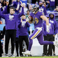 joe flacco cheering