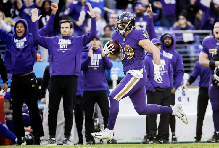 joe flacco cheering