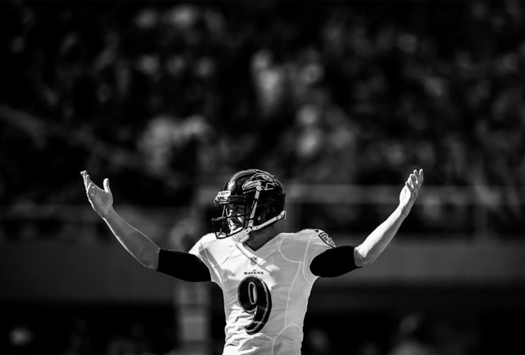 Justin Tucker celebration