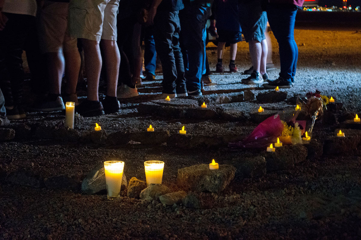 Las Vegas Shooting Candlelight Vigil