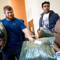 marshal yanda coat drive