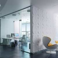 Modern Office Space Windows Chairs 1200X800