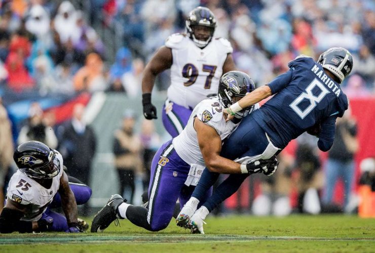 Ravens Sacks Ranked