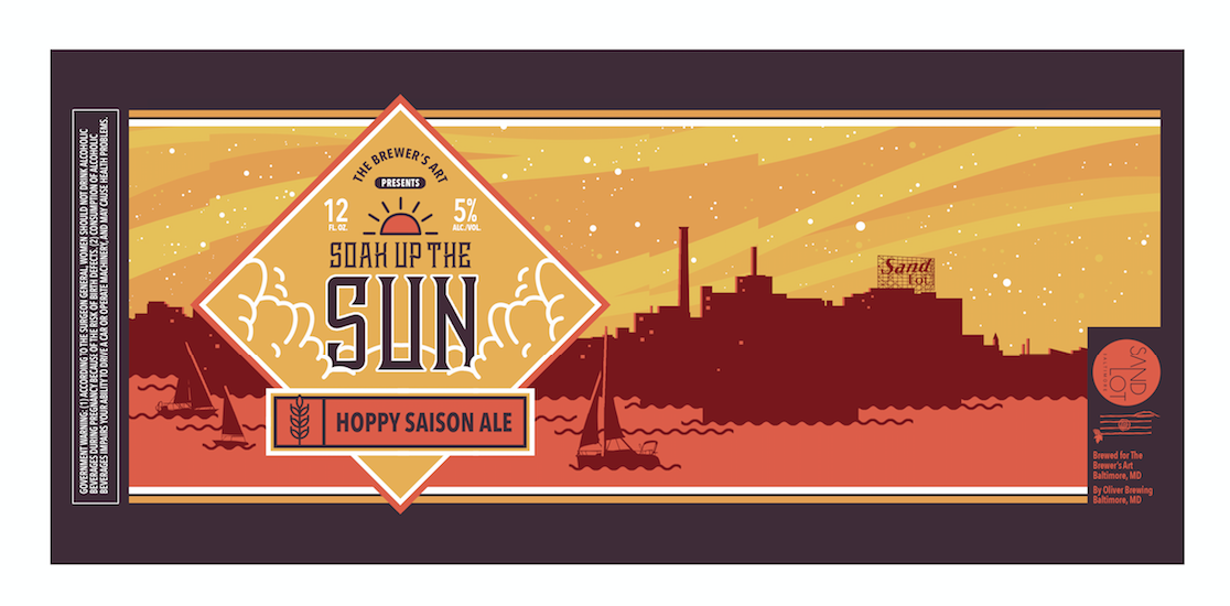 Sandlot Beer Label Sandlot Beer Label