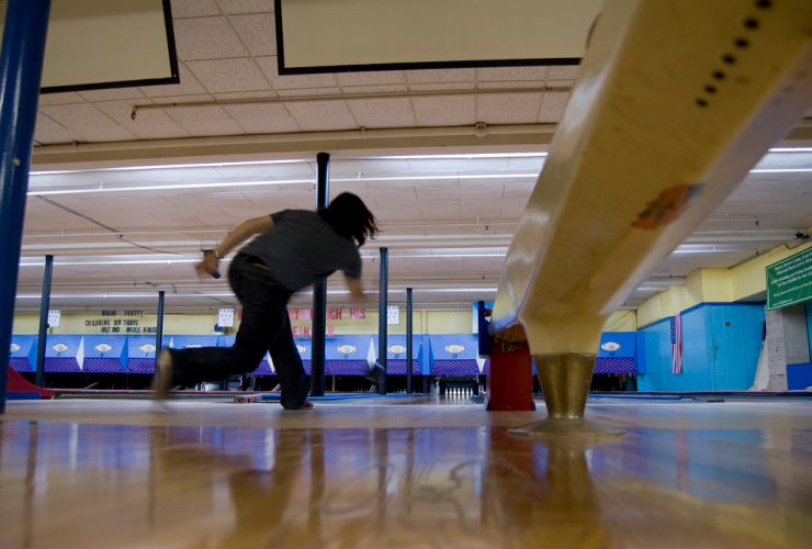 Patterson Bowling Center, the oldest continuously operating