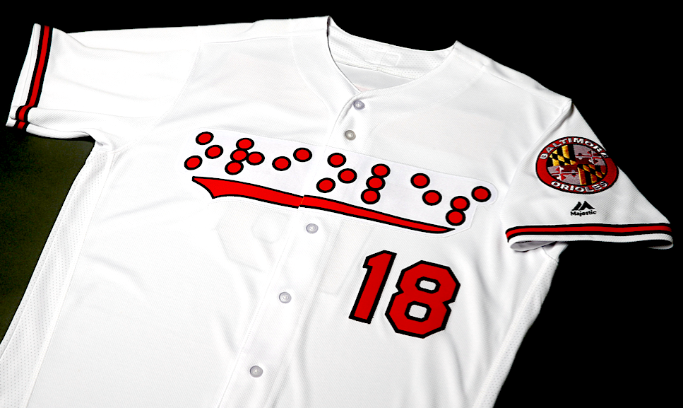 O's to Become First U.S. Pro Team to Wear Braille Jerseys
