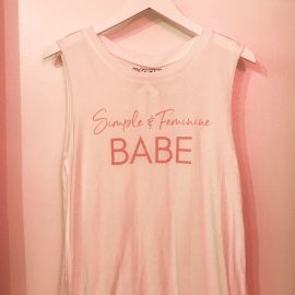 Simple & Feminine Babe Top