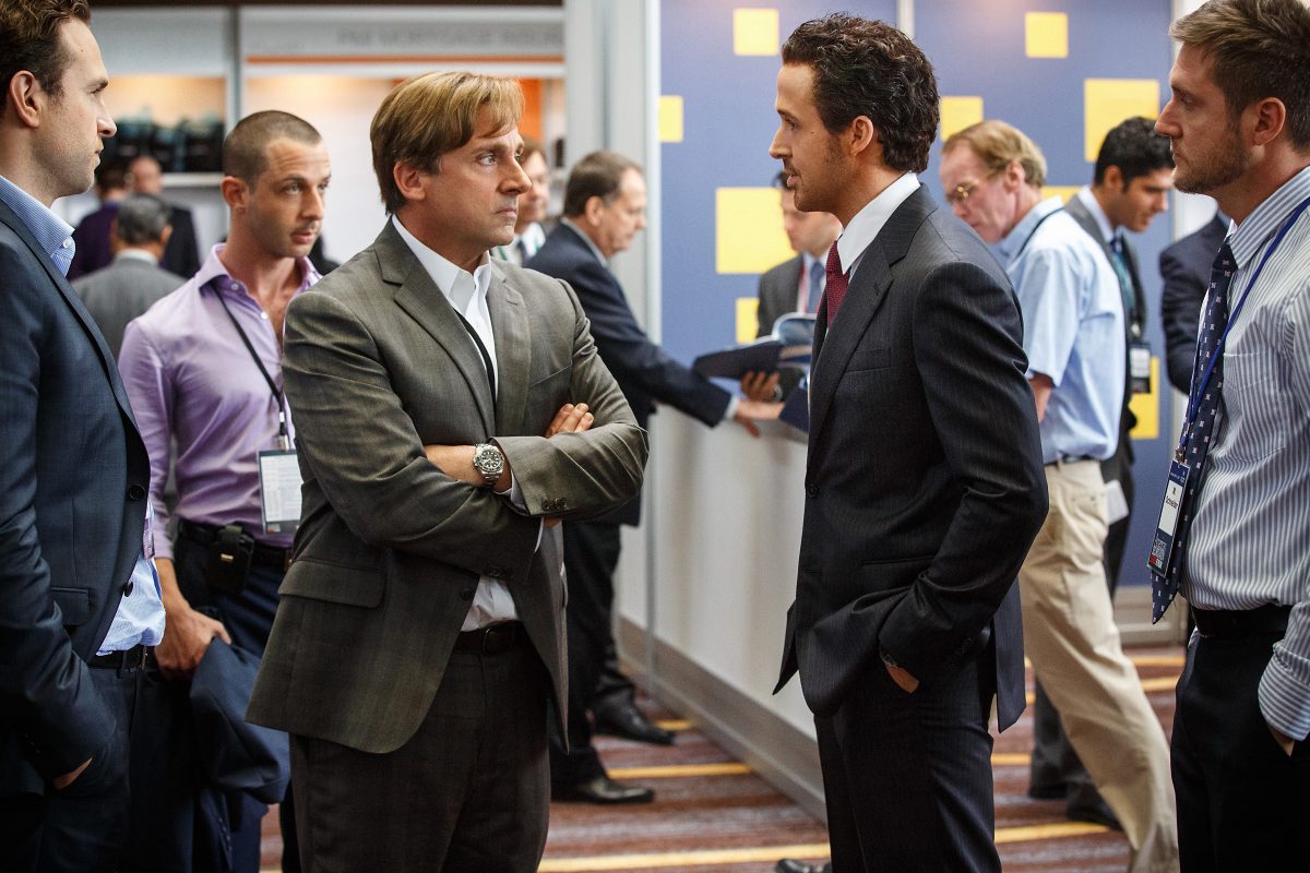 The Big Short Steve Carell Ryan Gosling 1