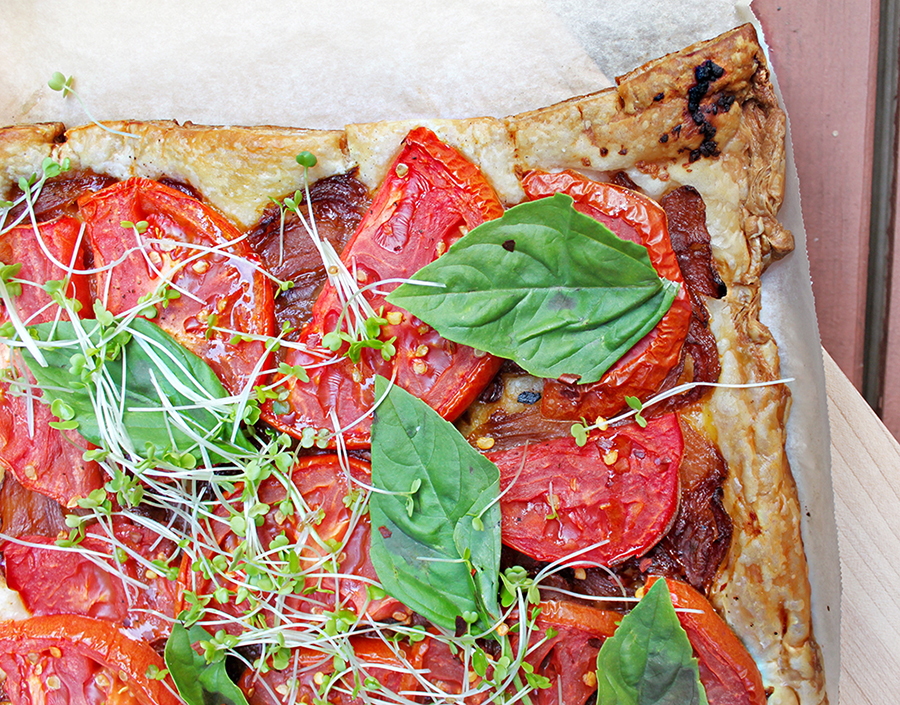 Tomato Tart Hero