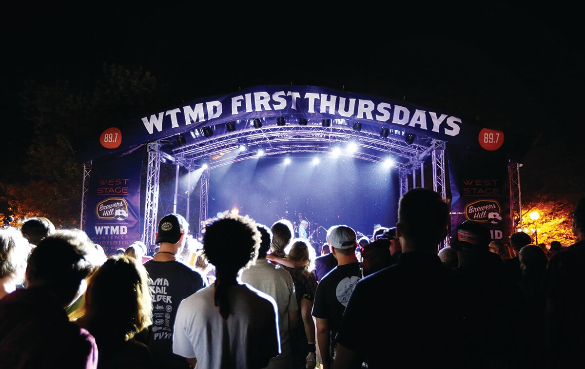 First Thursdays Stage Photo By Shantel Mitchell Breen Cmyk
