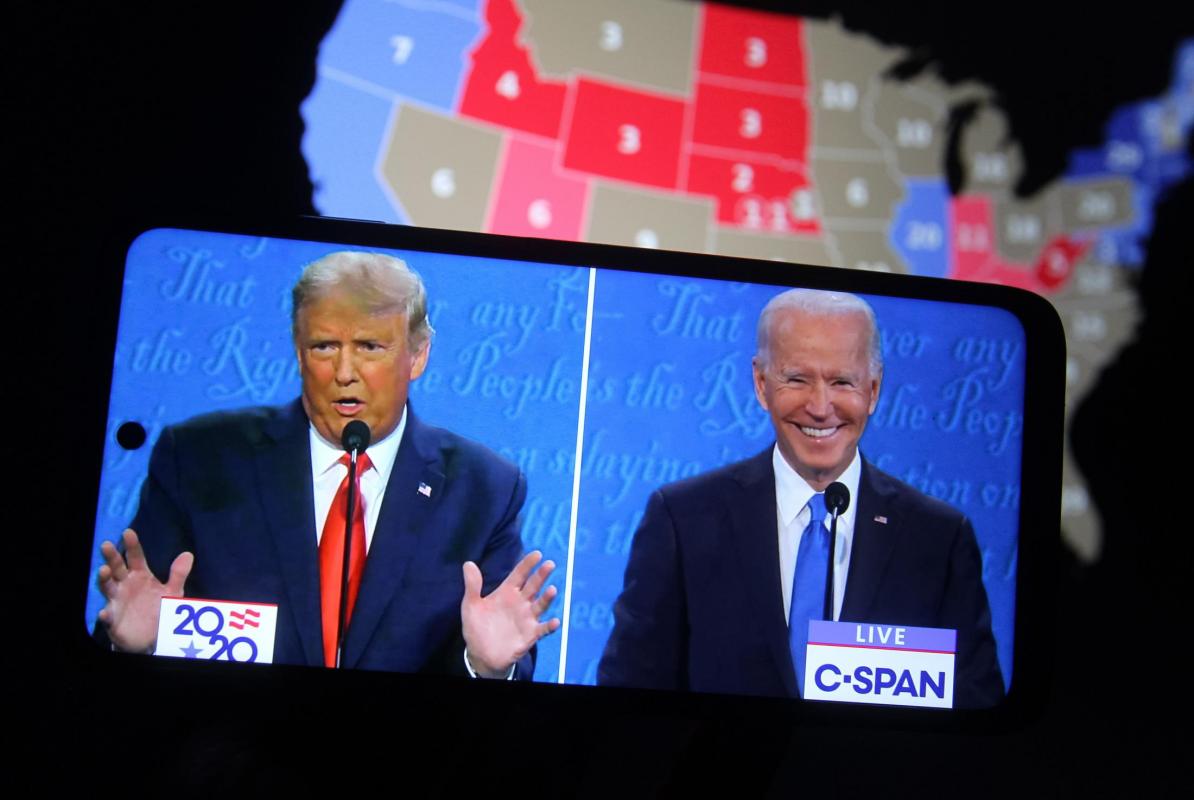 Biden vs. Trump Too Close to Call