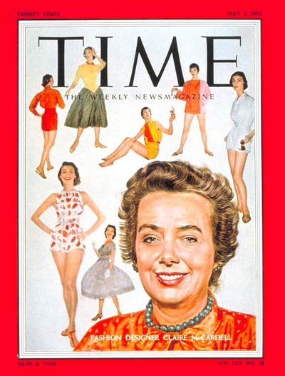 Claire McCardell TIME May 2, 1955