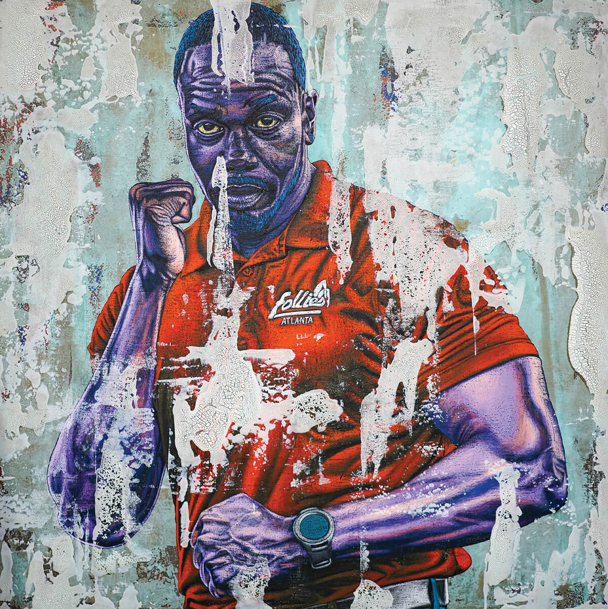 Alfred Conteh_Isiah (The Boxer, The Bouncer)_Galerie Myrtis_CMYK
