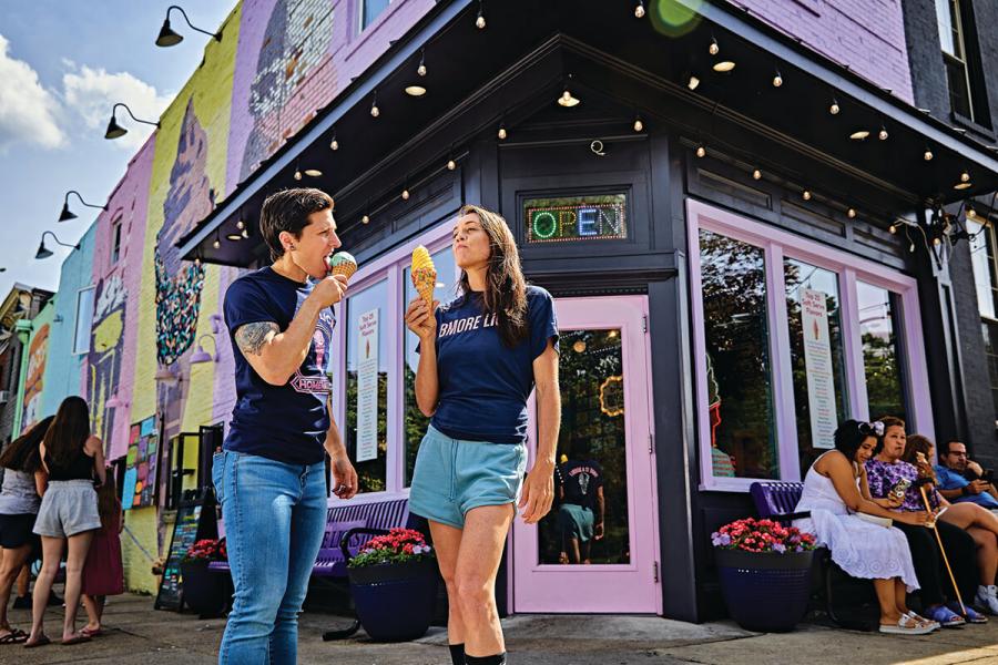 Baltimore’s Yummiest Ice Cream Shops