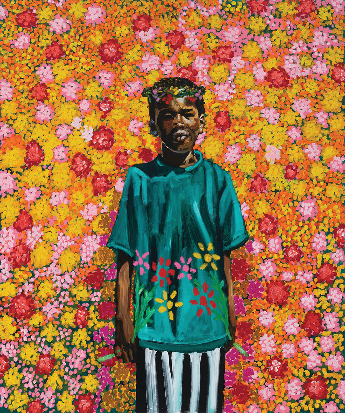 Jerrell Gibbs, Thinking of Basel, 2021. Courtesy of Mariane Ibrahim_CMYK