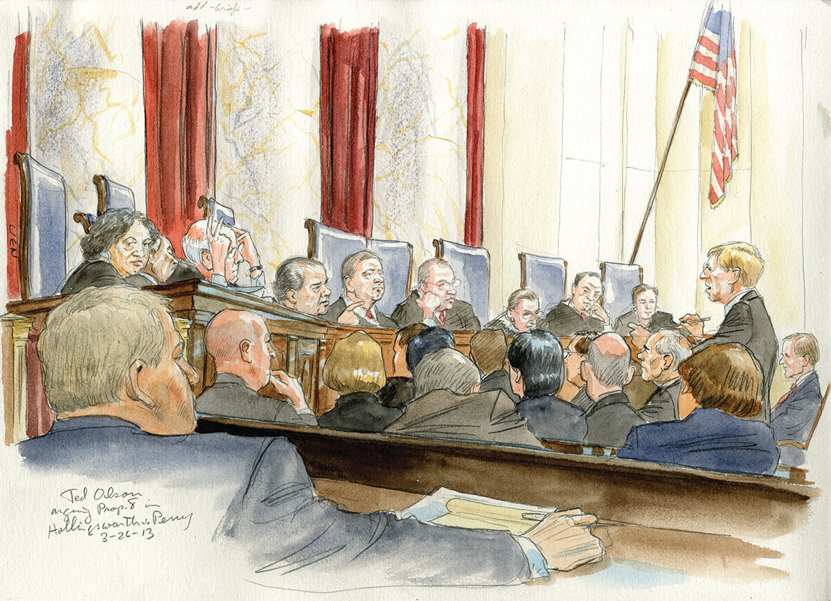 Sketches of History at the US Supreme Court